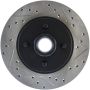 Stoptech 127.61026L Slotted & Drilled Sport Brake Rotor
