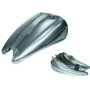 Bikers Choice 482939 95-03 XL Raw 2in Stretched Gas Tank With Indented Sides