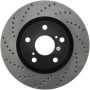 Stoptech 128.44146R Drilled Sport Brake Rotor