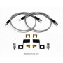 Wilwood 220-14111 Flexline Kit 30 inch -3 3/8-24 IF 1/8 NPT 90 Degree