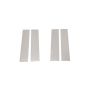 Putco 402671 2020 Silv/Sierra HD 2500/3500 - Crew Cab / Dbl Cab (6pcs) SS Pillar Posts Classic