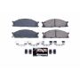 PowerStop Z23-333 PowerStop - Z23 Daily Driver Carbon-Fiber Ceramic Brake Pads with Hardware Kit