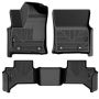 Husky Liners 22-23 Lexus LX600 Weatherbeater Front & Second Seat Floor Liners - Black