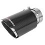 aFe Power 49T25354-C07 MACH Force-Xp 304 Stainless Steel Clamp-on Exhaust Tip Carbon Fiber