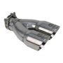 aFe Power 49T25364-P10 Takeda 304 Stainless Steel Clamp-on Exhaust Tip Polished