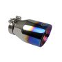 aFe Power 49T25404-L071 MACH Force-Xp 304 Stainless Steel Clamp-on Exhaust Tip Blue Flame
