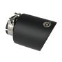 aFe Power 49T25454-B072 MACH Force-Xp 304 Stainless Steel Clamp-on Exhaust Tip Black Velvet