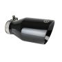aFe Power 49T25454-B091 MACH Force-Xp 409 Stainless Steel Clamp-on Exhaust Tip Black