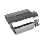 aFe Power 49T25454-P07 Takeda 304 Stainless Steel Clamp-on Exhaust Tip Polished