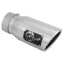 aFe Power 49T30401-P09 MACH Force-Xp 304 Stainless Steel Clamp-on Exhaust Tip Polished