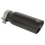 aFe Power 49T30404-B121 MACH Force-Xp 409 Stainless Steel Clamp-on Exhaust Tip Black Rear Exit