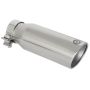 aFe Power 49T30404-P121 MACH Force-Xp 304 Stainless Steel Clamp-on Exhaust Tip Polished Rear Exit