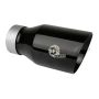 aFe Power 49T30454-B093 MACH Force-Xp 304 Stainless Steel Clamp-on Exhaust Tip Black