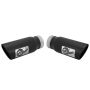 aFe Power 49T35456-B12 MACH Force-Xp 409 Stainless Steel Clamp-on Exhaust Tip Black