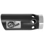 aFe Power 49T40502-B121 MACH Force-Xp 409 Stainless Steel Clamp-on Exhaust Tip Black - Left - Exit