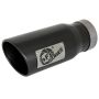 aFe Power 49T40502-B12 MACH Force-Xp 409 Stainless Steel Clamp-on Exhaust Tip Black