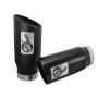 aFe Power 49T40506-B12 MACH Force-Xp 409 Stainless Steel Clamp-on Exhaust Tip Black