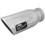 aFe Power 49T50702-P15 MACH Force-Xp 304 Stainless Steel Clamp-on Exhaust Tip Polished - Left - Exit