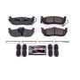 PowerStop Z23-1041 PowerStop - Z23 Daily Driver Carbon-Fiber Ceramic Brake Pads with Hardware Kit