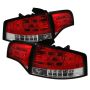 SPYDER 5029294 LED Tail Lights - Red Clear
