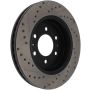 Stoptech 127.65119L Slotted & Drilled Sport Brake Rotor