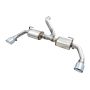 AWE Tuning 3015-32001 2018+ Jeep Wrangler JL/JLU Tread Edition Axle-Back Dual Exhaust - Chrome Silver Tips