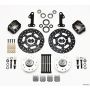 Wilwood 140-1016-D Dynalite Single Front Drag Kit Drilled Rotor 67-69 Camaro 64-72 Nova Chevelle