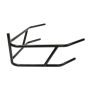 Ti22 PERFORMANCE TIP7033 Rear Bumper w/Brace 4130 Black