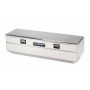 Lund 67-99 Chevy CK Ultima Single Lid Tool Box w/Slant - Brite