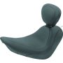 Mustang Motorcycle 79594 Mustang 15-21 Harley Freewheeler Standard Touring Deluxe 1PC Seat - Black
