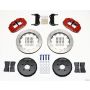 Wilwood 140-9190-R Narrow Superlite 6R Front Hat Kit 13.06in Red Nissan 350Z/Fiti G35