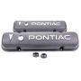 RACING POWER CO-PACKAGED RPCR6520 Pontiac Alum V/C Black w/Pontiac Logo
