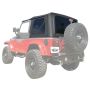 Rampage 912835 1997-2006 Jeep Wrangler(TJ) OEM Replacement Top - Black Diamond