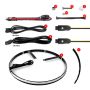 XKGLOW XK-WHEEL-KIT-AD-DM XK Glow Adjustable Wheel Ring Light Kit w/ Dual-Mode Dash Mount Controller 4PC 15-18In