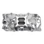 Edelbrock 75611 Polished B/B Chevy O-Port RPM Air-Gap Manifold