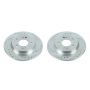 PowerStop JBR1773XPR PowerStop Evolution Performance Drilled, Slotted & Plated Brake Rotor Pair