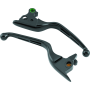 Bikers Choice 482143 15-17 FLST FXST Black Slotted Lever Set