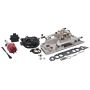 Edelbrock 358400 Pro Flo 4 Fuel Inject Kit Seq Port BBC Oval Port 850 Max HP 60 LbHr Injec Satin w/o Tablet