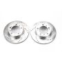 PowerStop EBR621XPR PowerStop Evolution Performance Drilled, Slotted & Plated Brake Rotor Pair
