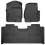 HUSKY LINERS HSK94071 Front & 2nd Seat Floor L iners Weatherbeater