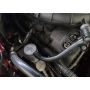 J&L 11-17 Ford Mustang V6 Passenger Side Oil Separator 3.0 V2 - Clear Anodized