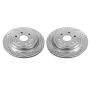 PowerStop AR82143XPR PowerStop Evolution Performance Drilled, Slotted & Plated Brake Rotor Pair