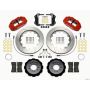 Wilwood 140-13019-R Narrow Superlite 6R Front Hat Kit 14.00in Red 2013-Up Ford Focus ST w/ Lines