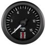 AutoMeter ST3304 Stack 52mm 0-15 PSI 1/8in NPTF Male Pro Stepper Motor Fuel Pressure Gauge - Black