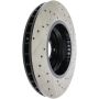 Stoptech 127.34093R 07-09 BMW 335 (E90/E92/E93) Slotted & Drilled Right Front Rotor