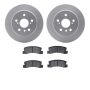 Dynamic Friction 4502-76155 Rotor Kit