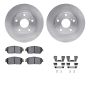 Dynamic Friction 6412-76052 Rotor Kit