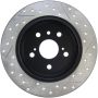 Stoptech 127.44188R Sport Drilled & Slotted Rotor - Rear Right