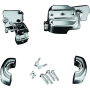 Kuryakyn 9126 Brake & Clutch Control Dress-Up Kit Single Disc Front Brakes 96-14