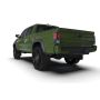 Rally Armor MF94-BLK-AGN Black Mud Flap/Army Green Logo